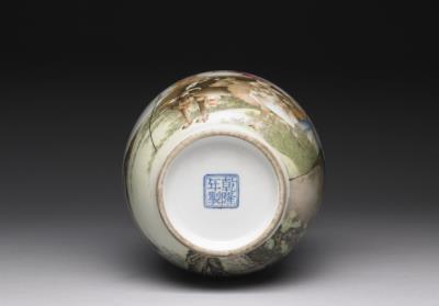 图片[3]-Porcelain vase with images of rural life painted in fa-lang-ts’ai enamels, Ch’ien-lung reign (1736-1795), Ch’ing dynasty-China Archive